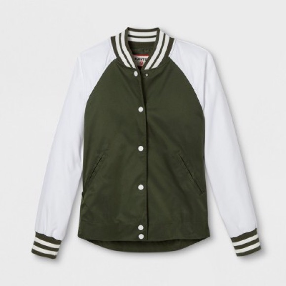 olive varsity jacket